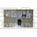 Tastatura si Mouse Wireless,Butoane Albe,Fara fir,negru,43,5cm